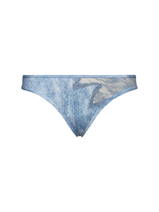 Diesel: Diesel x Fenty Sauvage lace thong - women_0 | Luisa Via Roma
