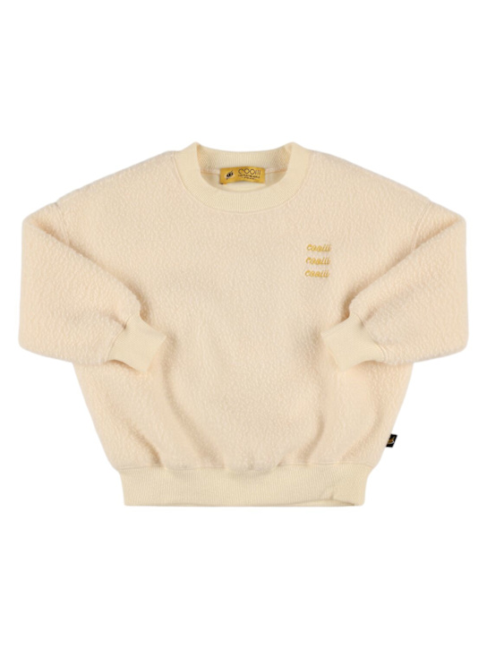 Cooiii: Freeze duck print loose sweatshirt - kids-boys_0 | Luisa Via Roma