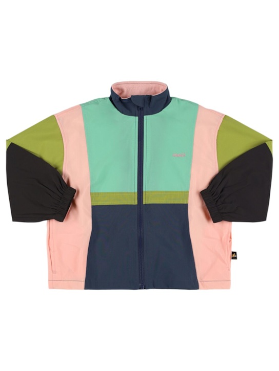 Cooiii: Giacca sportiva patchwork stretch - Blu/Multi - kids-girls_0 | Luisa Via Roma