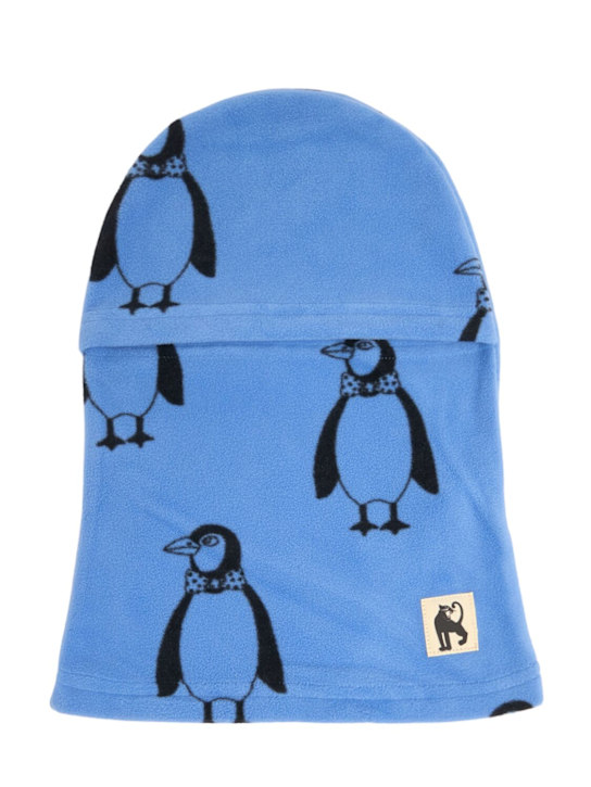 Mini Rodini: Printed recycled poly balaclava hat - kids-boys_0 | Luisa Via Roma