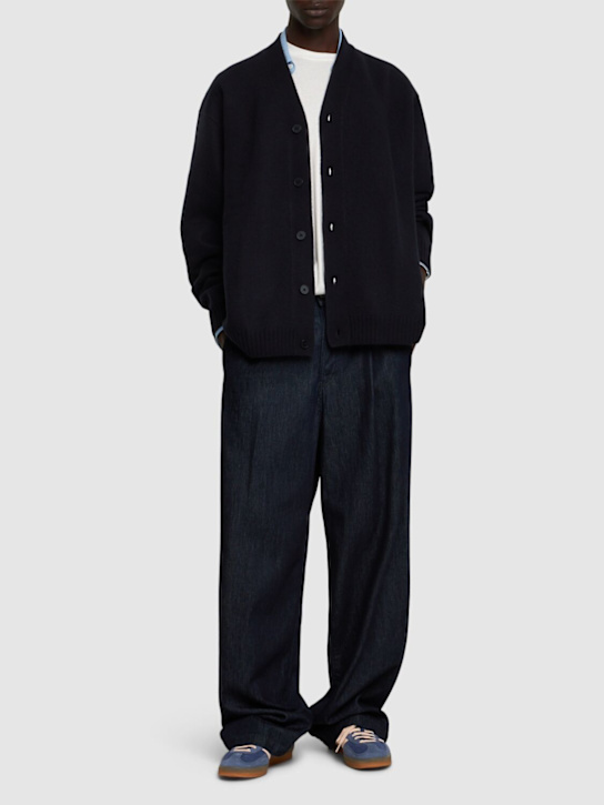 The Frankie Shop: Beck wool cardigan - men_1 | Luisa Via Roma