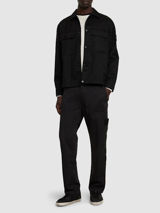 Stone Island: Ghost fatigue pants - men_1 | Luisa Via Roma