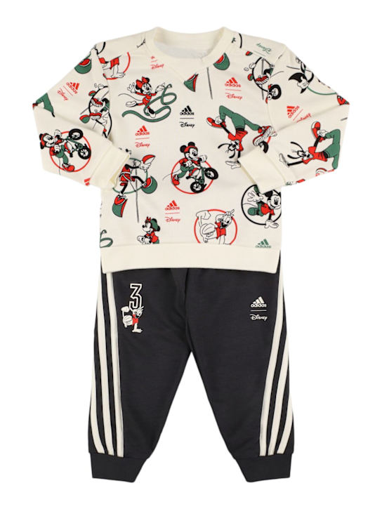 adidas Originals: Mickey Mouse スウェットシャツ＆パンツ - kids-boys_0 | Luisa Via Roma
