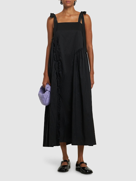Cecilie Bahnsen: Oaklyn ripstop midi dress - women_1 | Luisa Via Roma