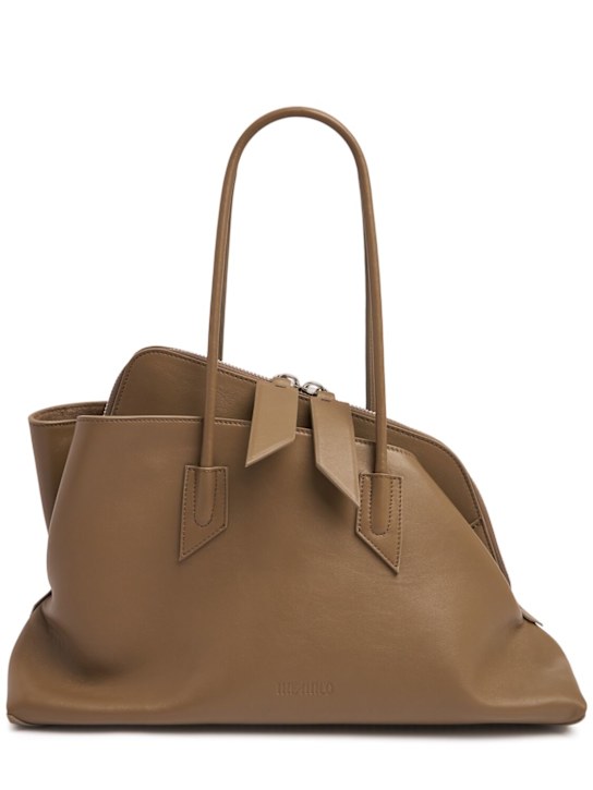 The Attico: La Passeggiata embossed leather tote bag - women_0 | Luisa Via Roma