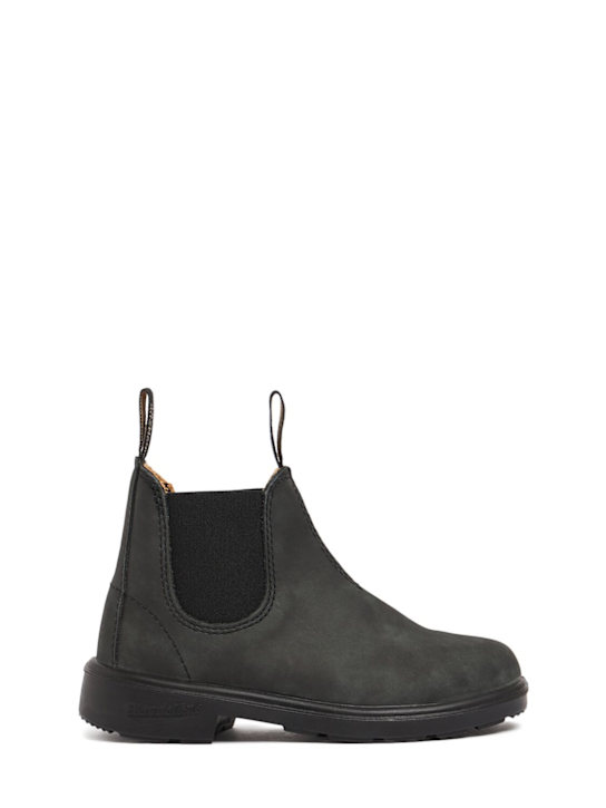 Blundstone: Leather Chelsea boots - Black - kids-girls_0 | Luisa Via Roma