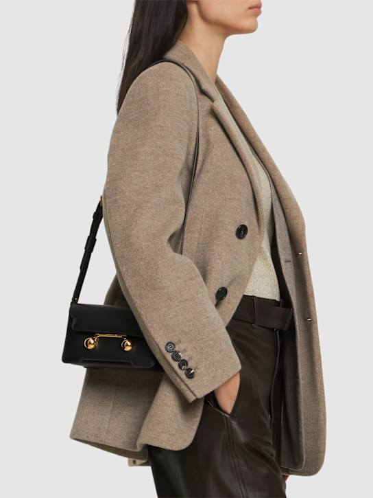 Marni: Mini Trunkaroo leather shoulder bag - women_1 | Luisa Via Roma