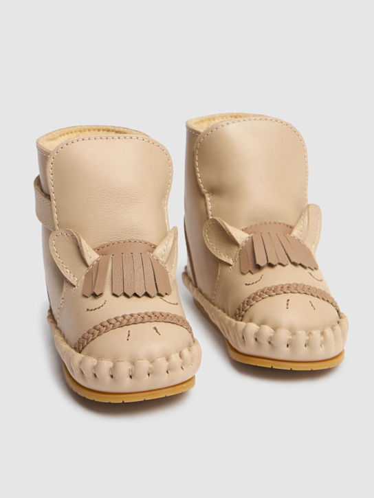 Donsje: Botas de piel con orejas - kids-girls_1 | Luisa Via Roma