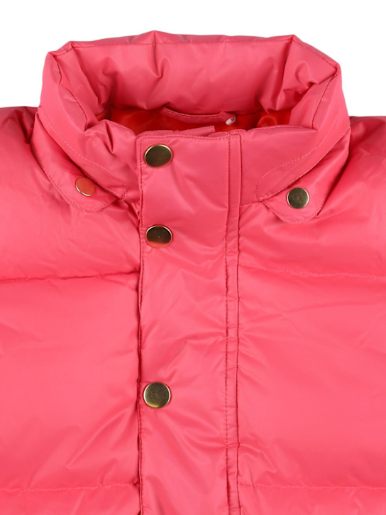 Mini Rodini: Reversible recycled poly puffer jacket - kids-girls_1 | Luisa Via Roma