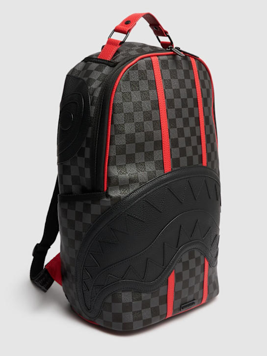 SPRAYGROUND: Shark print canvas backpack - kids-boys_1 | Luisa Via Roma