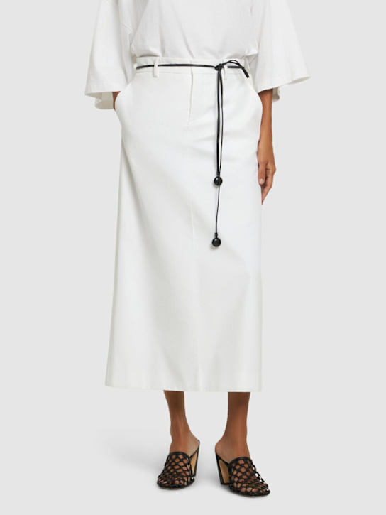 Studio Amelia: 90mm Silas leather mules - women_1 | Luisa Via Roma