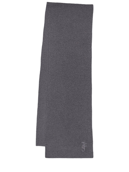 The Frankie Shop: Colton wool blend scarf - men_0 | Luisa Via Roma