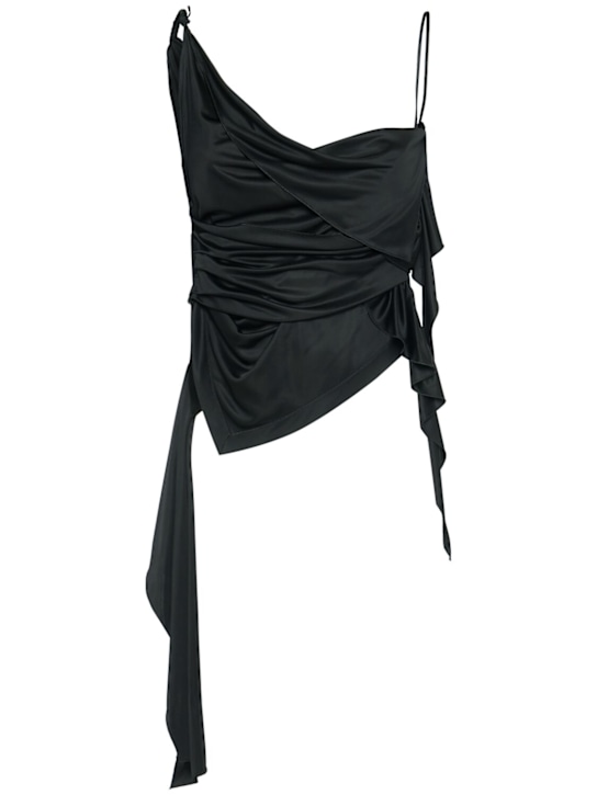 Dsquared2: Viscose jersey top - women_0 | Luisa Via Roma