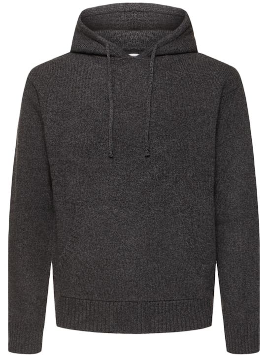 Seven Gauge: Hooded wool sweater - men_0 | Luisa Via Roma