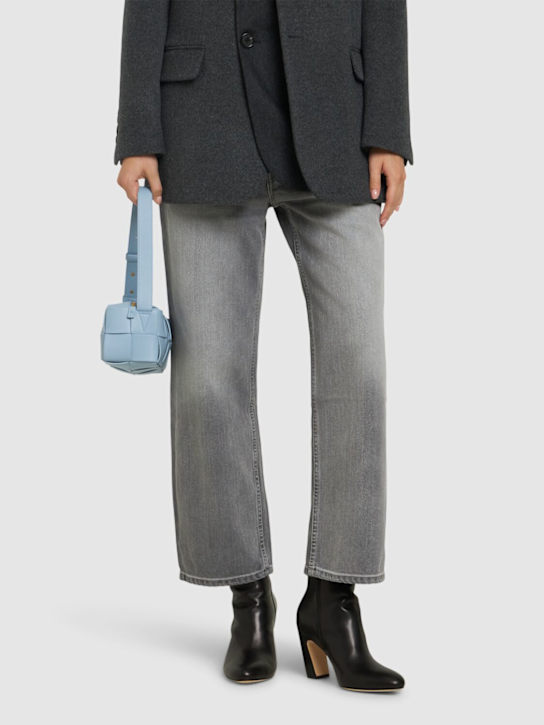 Studio Amelia: 90mm Cassidy leather ankle boots - women_1 | Luisa Via Roma