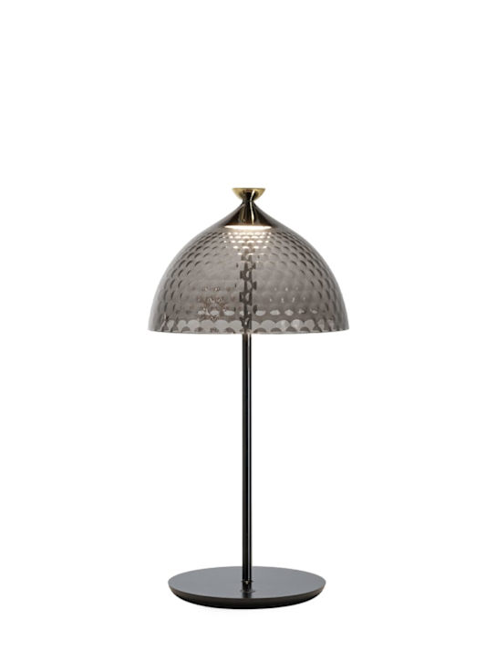 Kartell: Pumo table lamp - Smoke - ecraft_0 | Luisa Via Roma