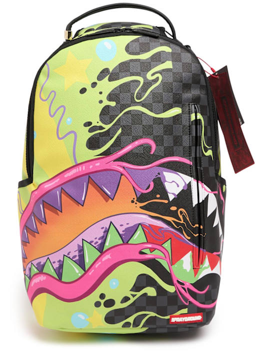 SPRAYGROUND: Printed canvas backpack - kids-boys_0 | Luisa Via Roma