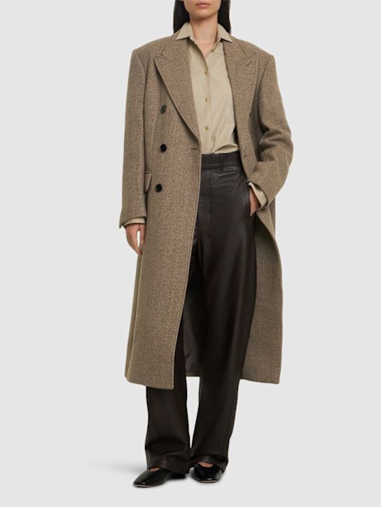 Dunst: Unisex double-breast tailored wool coat - women_1 | Luisa Via Roma