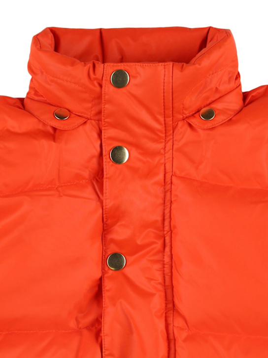 Mini Rodini: Reversible recycled poly puffer jacket - kids-boys_1 | Luisa Via Roma