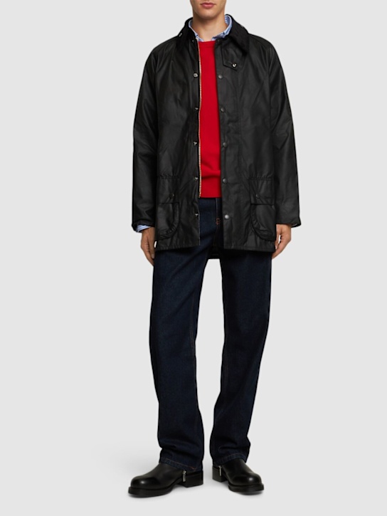 BARBOUR: JACKE AUS GEWACHSTER BAUMWOLLE "BEAUFORT" - men_1 | Luisa Via Roma