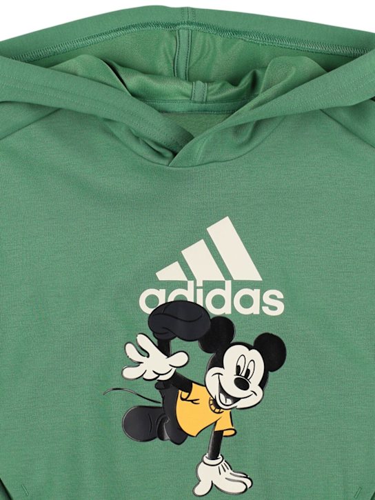 adidas Originals: Mickey Mouse コットンフーディー - kids-boys_1 | Luisa Via Roma