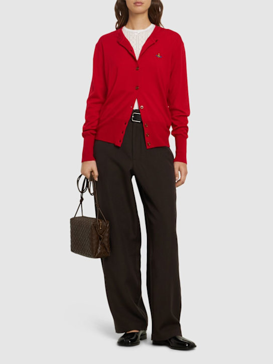 Vivienne Westwood: Bea wool knit cardigan - women_1 | Luisa Via Roma