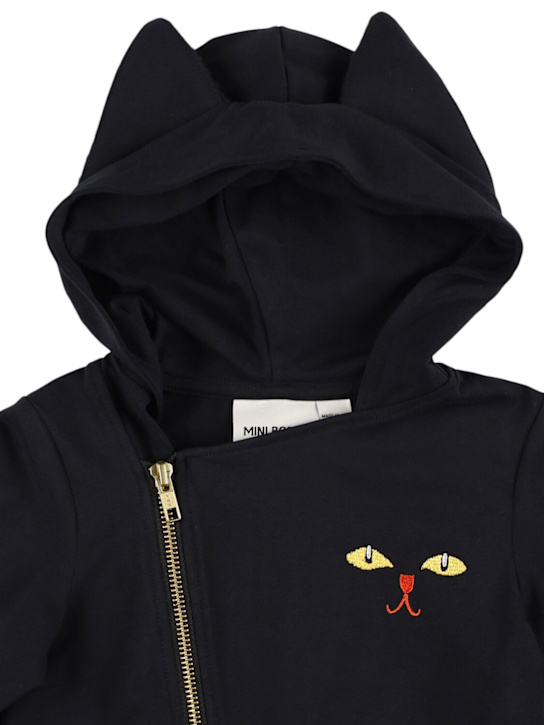 Mini Rodini: Organic cotton romper w/tail & ears - kids-boys_1 | Luisa Via Roma