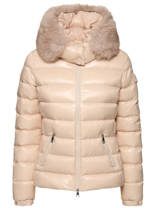 Moncler: Badyf nylon down jacket - women_0 | Luisa Via Roma