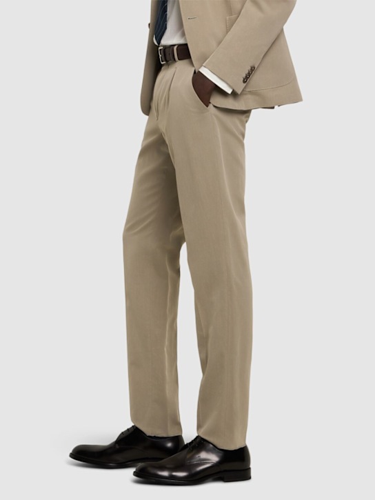 Tod's: Leather derby lace-up shoes - men_1 | Luisa Via Roma