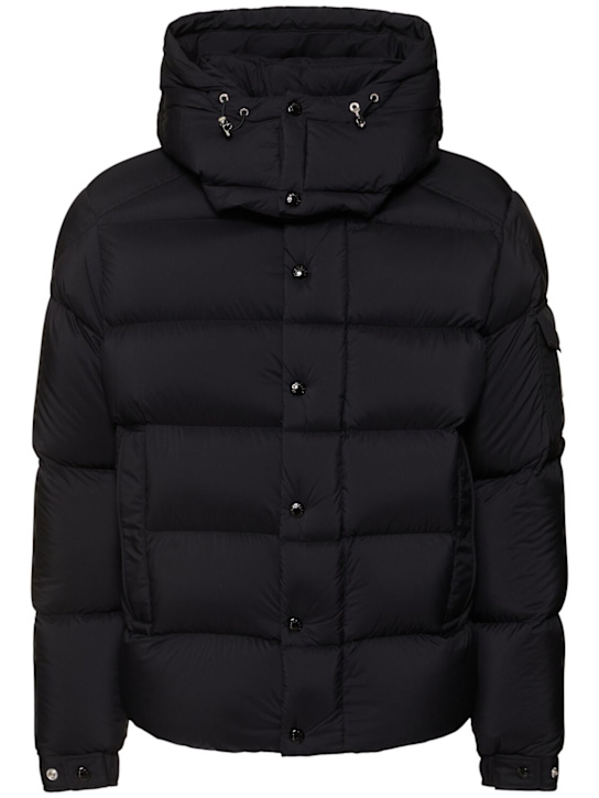 Moncler: Moncler Maya 70 nylon down jacket - Black - men_0 | Luisa Via Roma