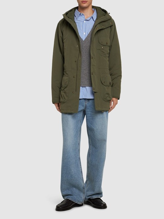 BARBOUR: Giacca impermeabile Field - Fern - men_1 | Luisa Via Roma