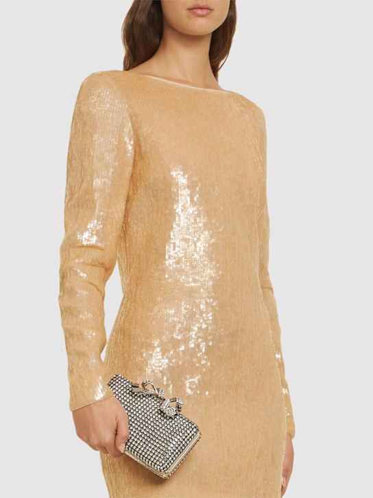 Self-portrait: Crystal box clutch - women_1 | Luisa Via Roma