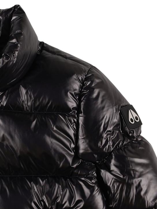 Moose Knuckles: Nylon down jacket - kids-boys_1 | Luisa Via Roma