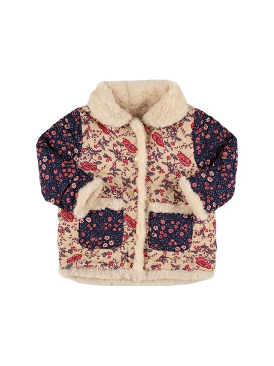 Louise Misha: Giacca reversibile in cotone organico - Multicolore - kids-girls_1 | Luisa Via Roma