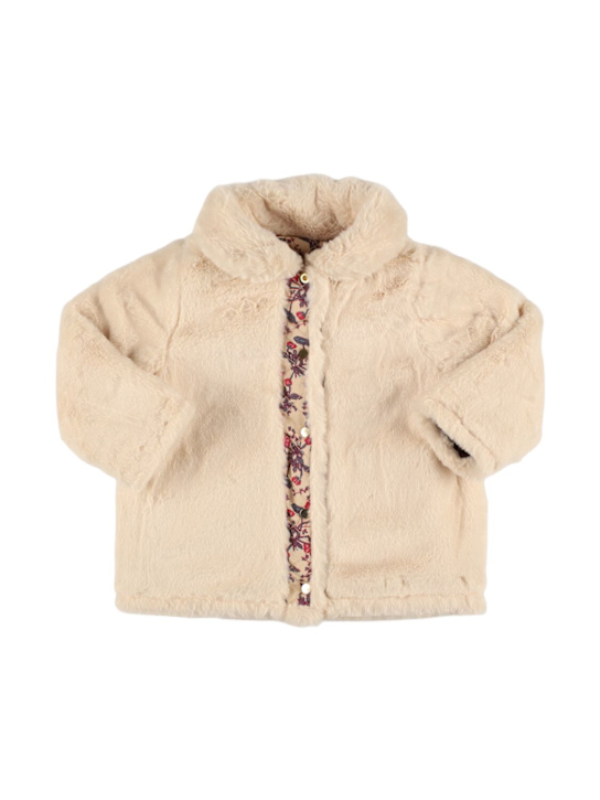 Louise Misha: Giacca reversibile in cotone organico - Multicolore - kids-girls_0 | Luisa Via Roma