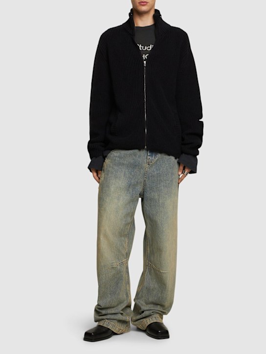 A Paper Kid: Knitted jacket - men_1 | Luisa Via Roma