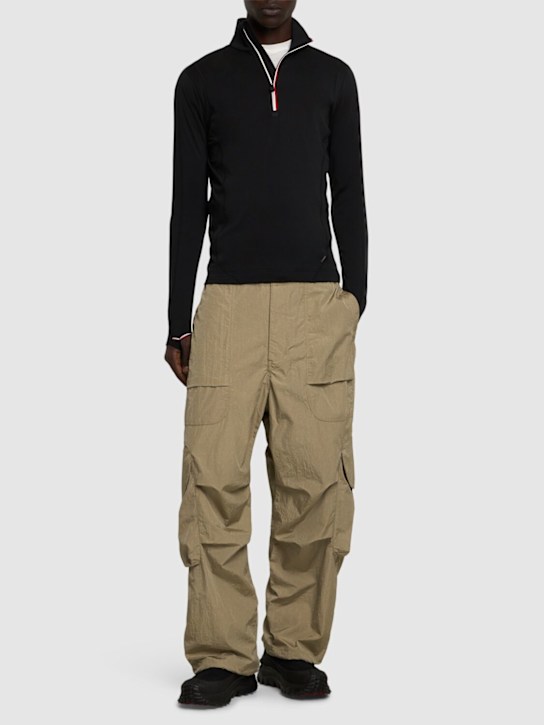 Moncler Grenoble: Polartec tech sweatshirt - men_1 | Luisa Via Roma