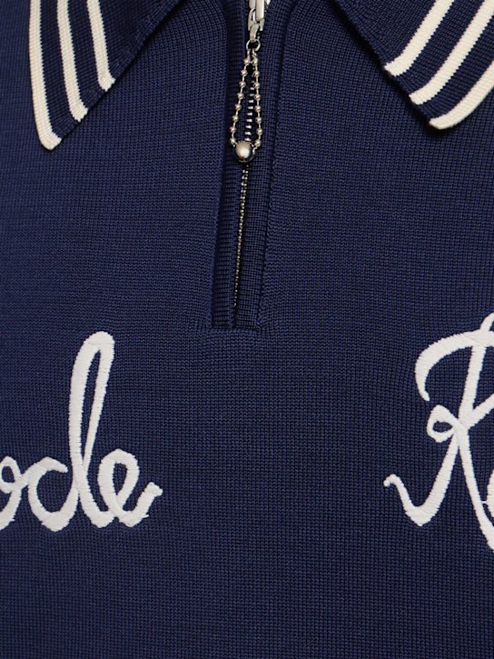 Bode: Club long-sleeve polo - men_3 | Luisa Via Roma