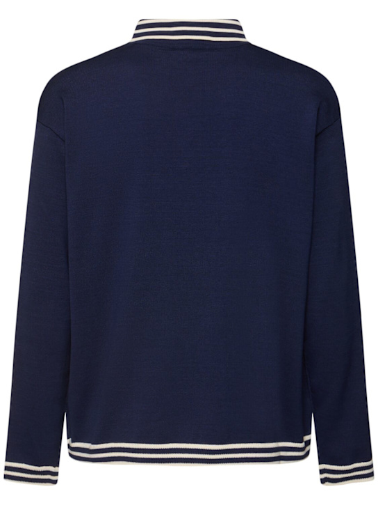 Bode: Club long-sleeve polo - men_4 | Luisa Via Roma