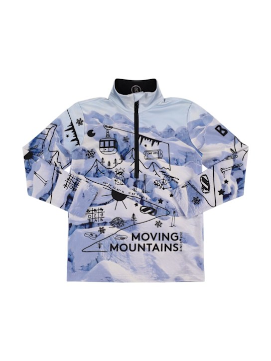 Bogner: Felpa Chris in misto poly stampato - kids-girls_0 | Luisa Via Roma