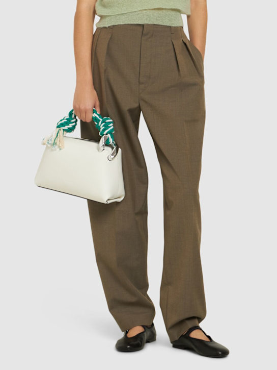 JW Anderson: The Small JWA smooth leather corner bag - women_1 | Luisa Via Roma