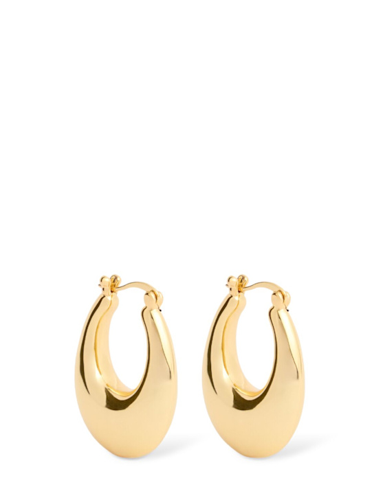ANINE BING: Gradual hoop earrings - women_0 | Luisa Via Roma