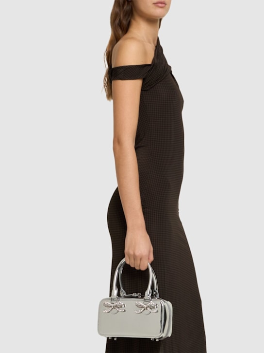 Self-portrait: Mini leather top handle bag - women_1 | Luisa Via Roma