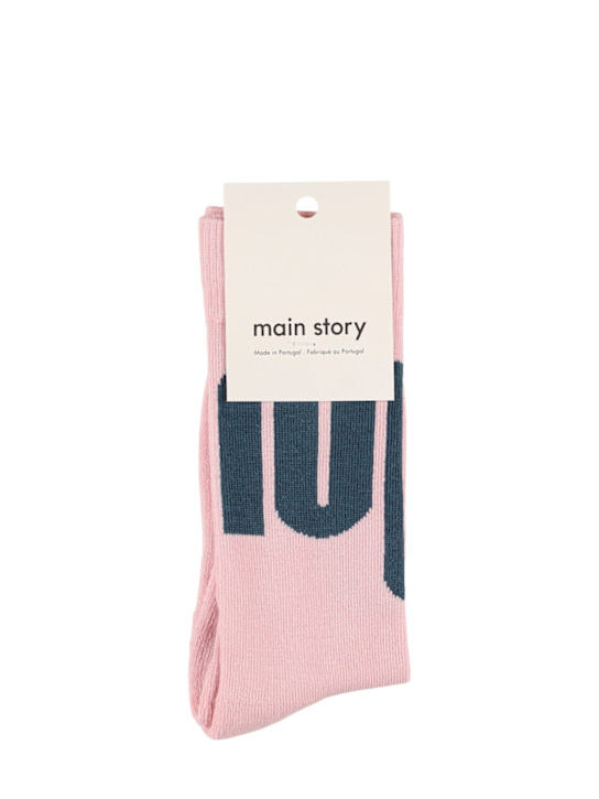 Main Story: オーガニックコットンブレンドソックス - ピンク - kids-boys_0 | Luisa Via Roma