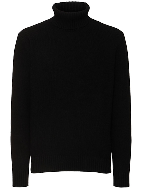 Seven Gauge: Wool high neck sweater - men_0 | Luisa Via Roma
