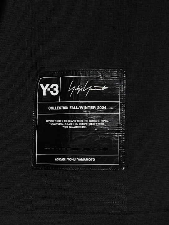 Y-3: Run short-sleeved tech t-shirt - men_3 | Luisa Via Roma