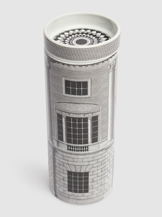 Fornasetti: Torre Architettura candle - Grey - ecraft_2 | Luisa Via Roma