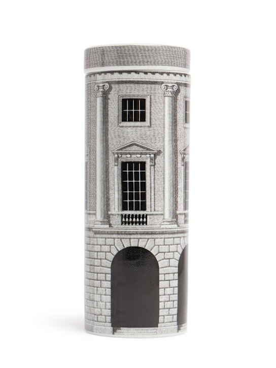 Fornasetti: Torre Architettura candle - Grey - ecraft_0 | Luisa Via Roma