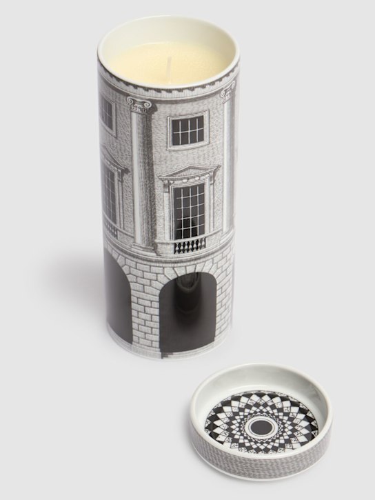 Fornasetti: Torre Architettura candle - Grey - ecraft_1 | Luisa Via Roma