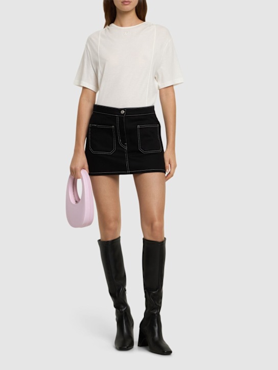 Courrèges: Hooded jersey top - women_1 | Luisa Via Roma